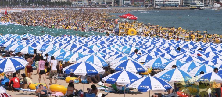пляжи Южной Кореи