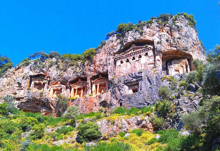 Древние гробницы Кауноса и другие достопримечательности Турции