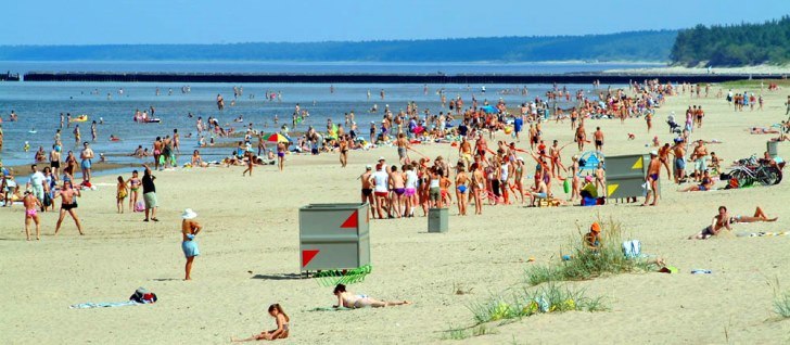 пляжи Эстонии