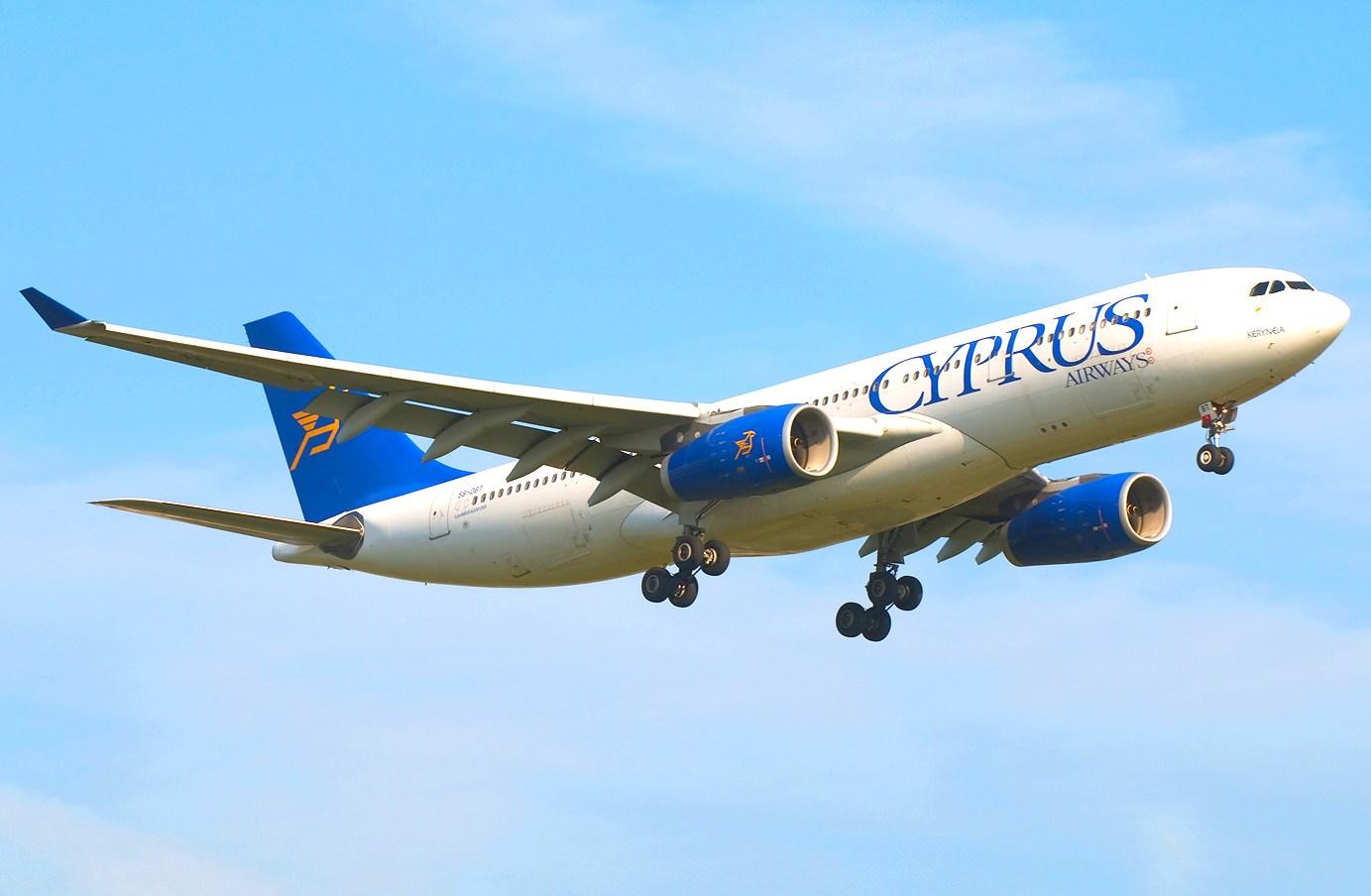 Фото авиарейса до Кипра