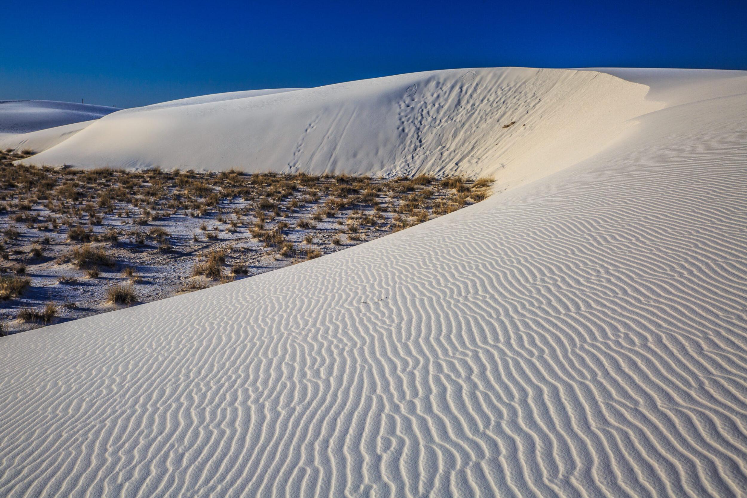 Необычная белая пустыня