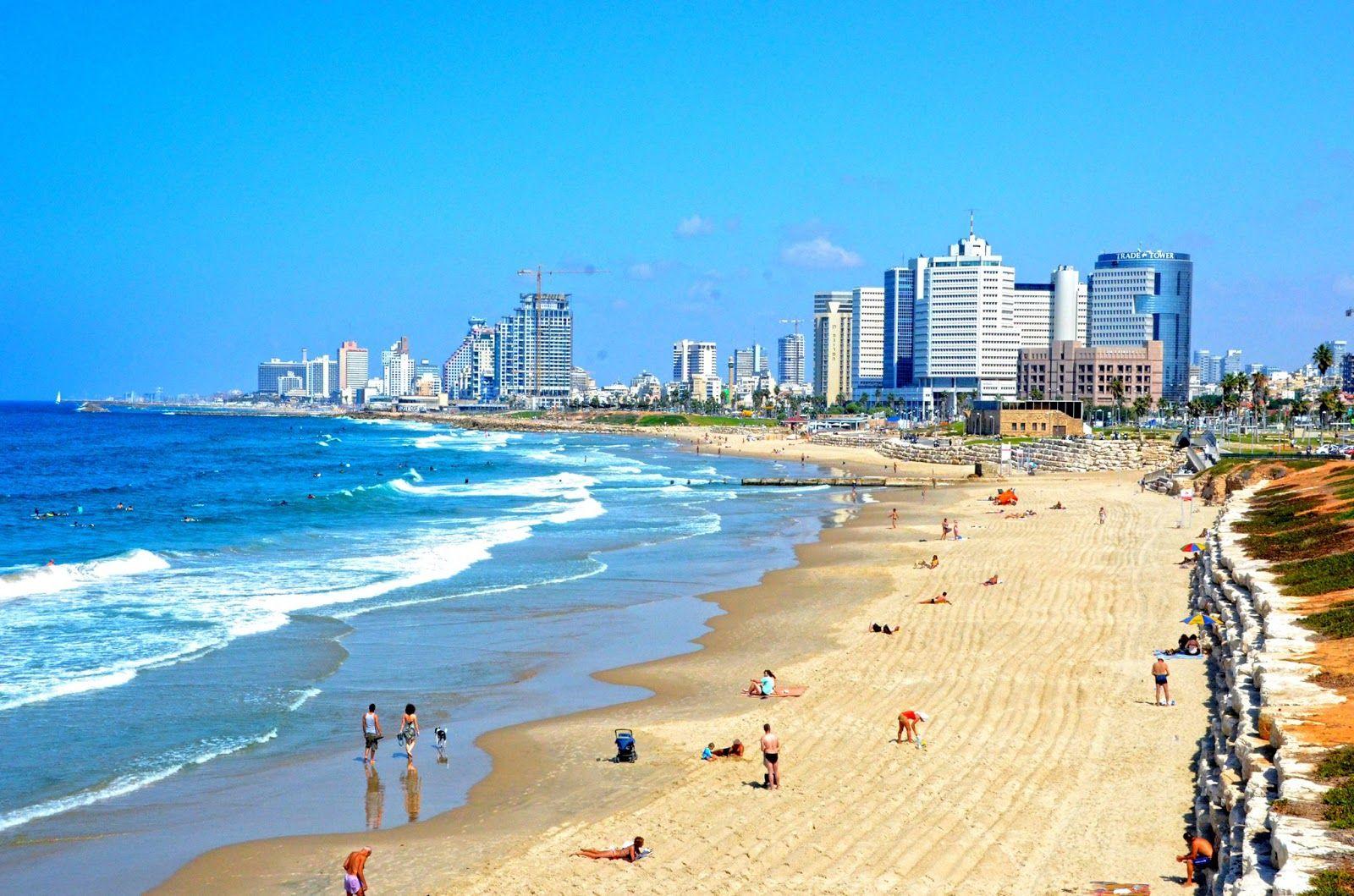 Фото пляжа в Израиле