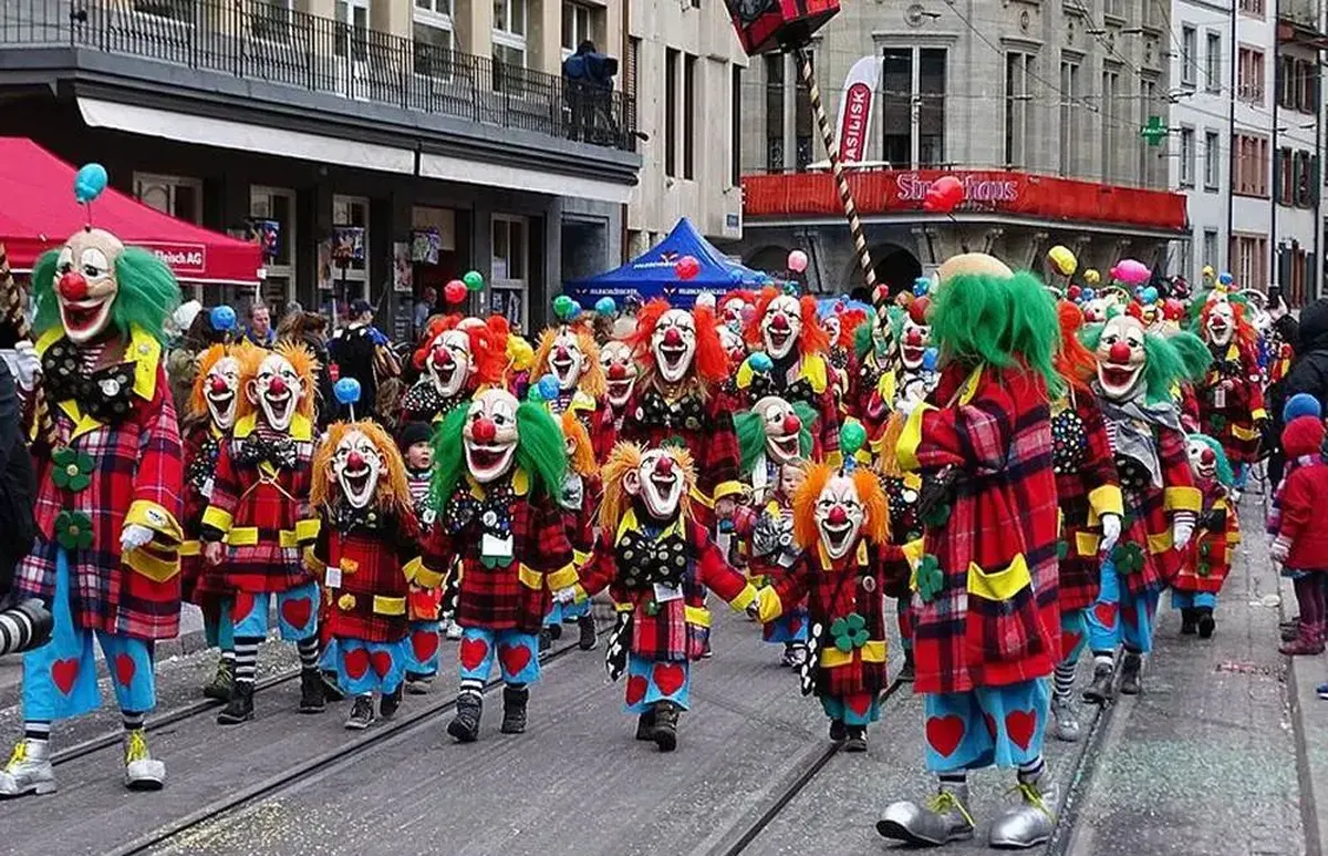 Базельский карнавал Швейцария